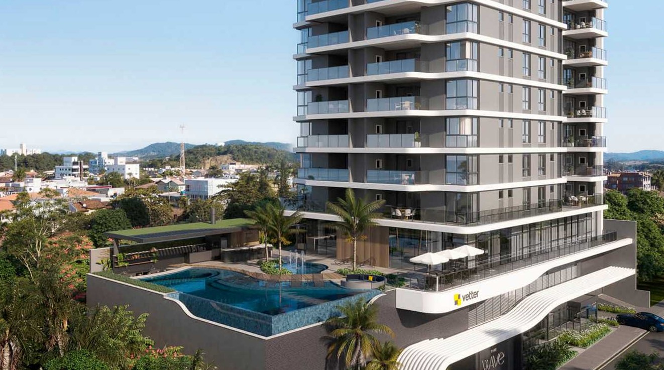Fachada e apresentação de The Wave 903